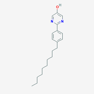 molecular formula C20H28N2O B142889 2-(4-Decylphenyl)pyrimidin-5-OL CAS No. 132598-65-3