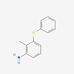 2-Methyl-3-(phenylsulfanyl)aniline