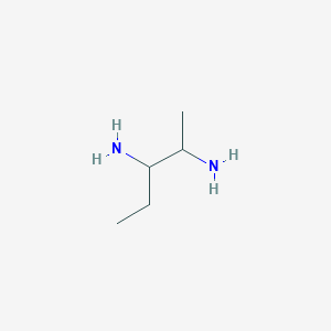 molecular formula C5H14N2 B14289020 Pentane-2,3-diamine CAS No. 115947-67-6