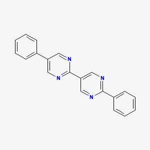 molecular formula C20H14N4 B14289021 2',5-Diphenyl-2,5'-bipyrimidine CAS No. 122774-09-8