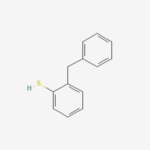 molecular formula C13H12S B14289056 2-Benzylbenzenethiol CAS No. 120454-34-4