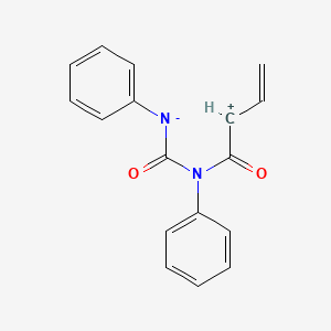 molecular formula C17H14N2O2 B14289148 N-Phenyl-N-(phenylcarbamoyl)buta-2,3-dienamide CAS No. 114081-00-4