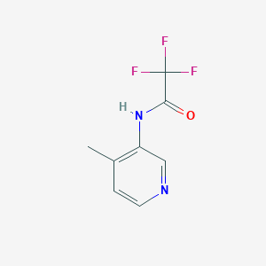 molecular formula C8H7F3N2O B1428923 2,2,2-三氟-N-(4-甲基吡啶-3-基)乙酰胺 CAS No. 1128192-05-1