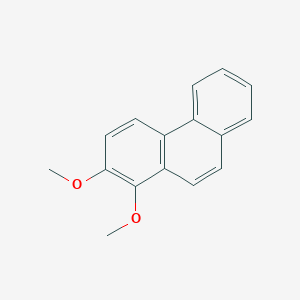 molecular formula C16H14O2 B14289248 1,2-Dimethoxyphenanthrene CAS No. 122950-71-4