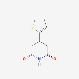 4-(2-Thienyl)piperidine-2,6-dione