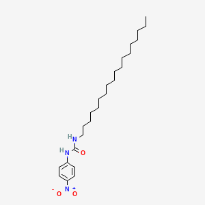 molecular formula C25H43N3O3 B14289413 N-(4-Nitrophenyl)-N'-octadecylurea CAS No. 138517-15-4