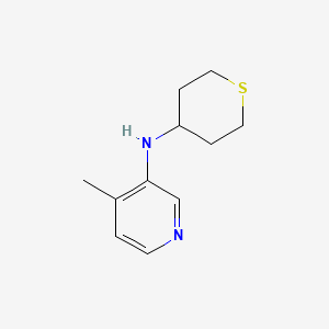 4-methyl-N-(thian-4-yl)pyridin-3-amine