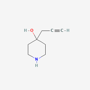 4-(Prop-2-yn-1-yl)piperidin-4-ol