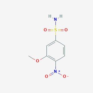 3-Methoxy-4-nitrobenzene-1-sulfonamide