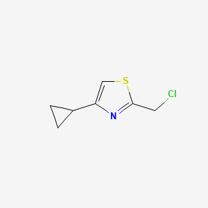 2-(Chloromethyl)-4-cyclopropyl-1,3-thiazole
