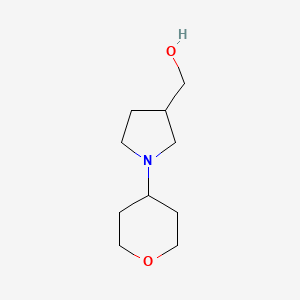 [1-(Oxan-4-yl)pyrrolidin-3-yl]methanol