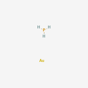 molecular formula AuH3P B14289781 Gold phosphine CAS No. 128444-81-5