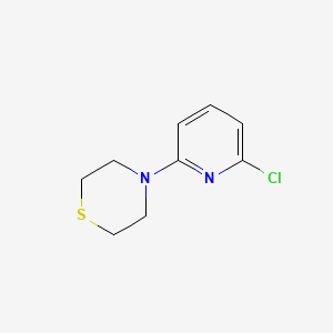 B1428986 4-(6-Chloropyridin-2-yl)thiomorpholine CAS No. 1344205-99-7