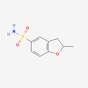 molecular formula C9H11NO3S B1428987 2-Methyl-2,3-dihydro-1-benzofuran-5-sulfonamide CAS No. 1343576-63-5