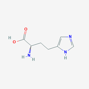 molecular formula C7H11N3O2 B142899 L-Homohistidine CAS No. 58501-47-6