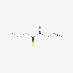 molecular formula C7H13NS B14289912 N-(Prop-2-en-1-yl)butanethioamide CAS No. 113093-46-2