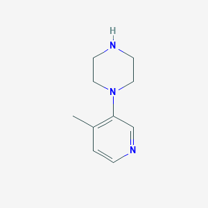 molecular formula C10H15N3 B1428992 1-(4-甲基吡啶-3-基)哌嗪 CAS No. 1340387-26-9