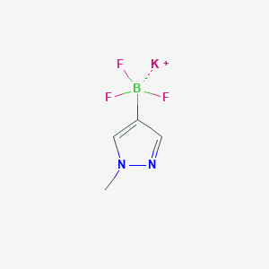 potassium trifluoro(1-methyl-1H-pyrazol-4-yl)boranuide