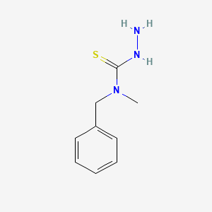 molecular formula C9H13N3S B14290228 N-Benzyl-N-methylhydrazinecarbothioamide CAS No. 114324-56-0