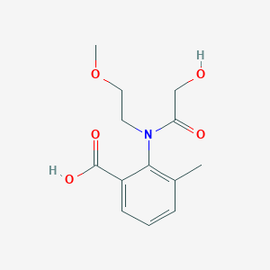 molecular formula C13H17NO5 B1429025 Dimethachlor Metabolite SYN 530561 CAS No. 1138220-18-4