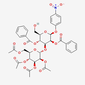 4-Nitrophenyl 3-O-(2,3,4,6-tetra-O-acetyl-a-D-mannopyranosyl)-2,4-di-O-benzoyl-b-D-mannopyranoside