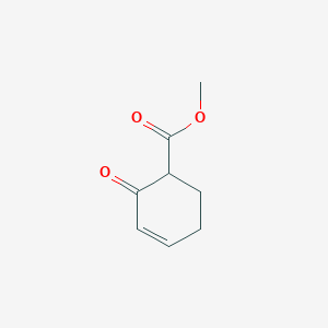 molecular formula C8H10O3 B14290276 Methyl 2-oxocyclohex-3-ene-1-carboxylate CAS No. 127943-91-3