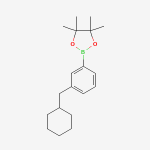 3-(Cyclohexylmethyl)phenylboronic acid pinacol ester