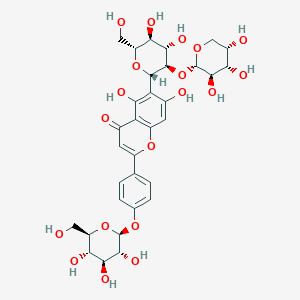 molecular formula C32H38O19 B1429031 Vaccarin CAS No. 53452-16-7