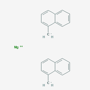molecular formula C22H18Mg B14290334 Magnesium bis[(naphthalen-1-yl)methanide] CAS No. 113279-89-3