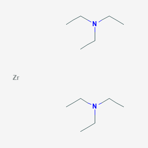 molecular formula C12H30N2Zr B14290380 N,N-diethylethanamine;zirconium CAS No. 116693-82-4