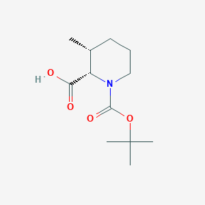 cis-3-Methyl-piperidine-1,2-dicarboxylic acid 1-tert-butyl ester