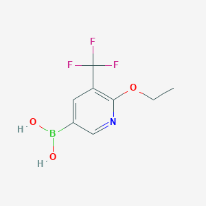 (6-Ethoxy-5-(trifluoromethyl)pyridin-3-yl)boronic acid