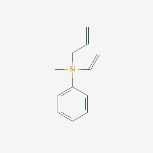 molecular formula C12H16Si B14290484 Ethenyl(methyl)phenyl(prop-2-en-1-yl)silane CAS No. 112919-04-7