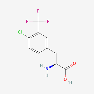 4-Chloro-3-(trifluoromethyl)-L-phenylalanine