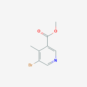 molecular formula C8H8BrNO2 B1429058 METHYL 5-BROMO-4-METHYLNICOTINATE CAS No. 1382847-91-7