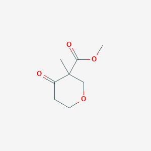 Methyl 3-methyl-4-oxooxane-3-carboxylate