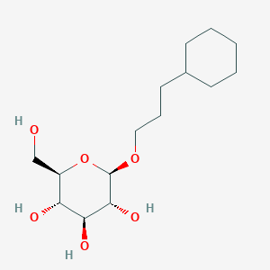 molecular formula C15H28O6 B1429081 3-环己基丙基-β-D-葡萄糖苷 CAS No. 869541-00-4