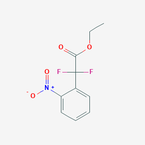 Ethyl 2,2-difluoro-2-(2-nitrophenyl)acetate