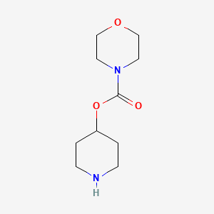 Piperidin-4-yl morpholine-4-carboxylate