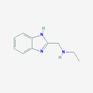 molecular formula C10H13N3 B142910 N-(1H-benzimidazol-2-ylmethyl)ethanamine CAS No. 127855-46-3