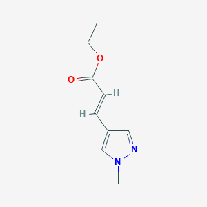 (E)-Ethyl 3-(1-methyl-1H-pyrazol-4-yl)acrylate