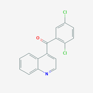 4-(2,5-Dichlorobenzoyl)quinoline