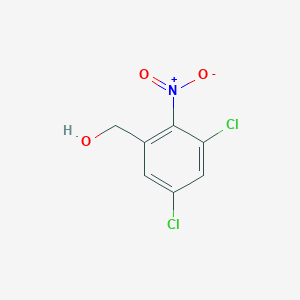molecular formula C7H5Cl2NO3 B1429119 (3,5-Dichloro-2-nitrophenyl)methanol CAS No. 1267952-21-5