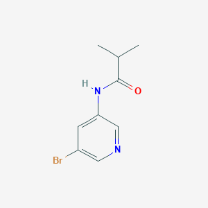 N-(5-bromopyridin-3-yl)-2-methylpropanamide
