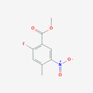 Methyl 2-fluoro-4-methyl-5-nitrobenzoate