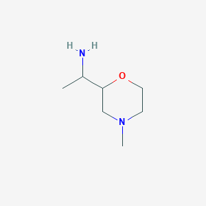1-(4-Methylmorpholin-2-yl)ethan-1-amine