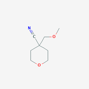 4-(Methoxymethyl)oxane-4-carbonitrile