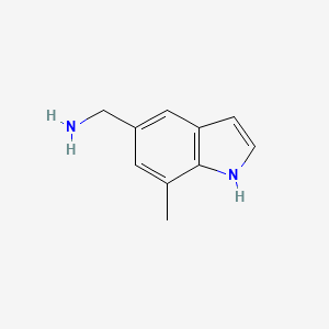 (7-methyl-1H-indol-5-yl)methanamine