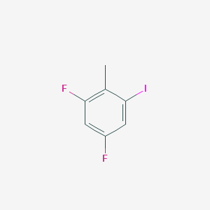 molecular formula C7H5F2I B1429161 1,5-Difluoro-3-iodo-2-methylbenzene CAS No. 1188412-99-8
