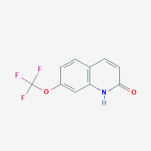 molecular formula C10H6F3NO2 B1429164 7-(Trifluoromethoxy)quinolin-2(1h)-one CAS No. 1239461-99-4
